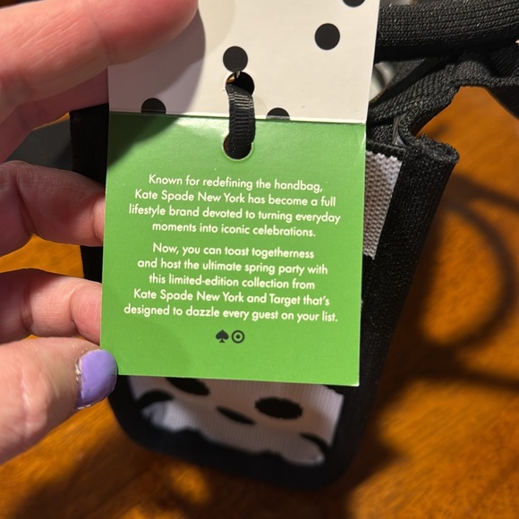 Kate Spade Black and White Polka Dot Crossbody Bag - Picture 4 of 8